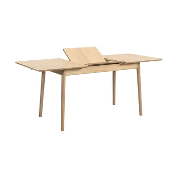 ZigZag table butterfly 127x75 cm - Ash blonde stained-extension 53 cm - Hans K