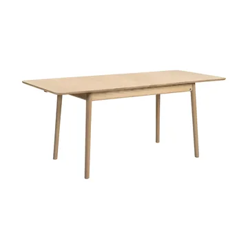 ZigZag table butterfly 127x75 cm - Ash blonde stained-extension 53 cm - Hans K