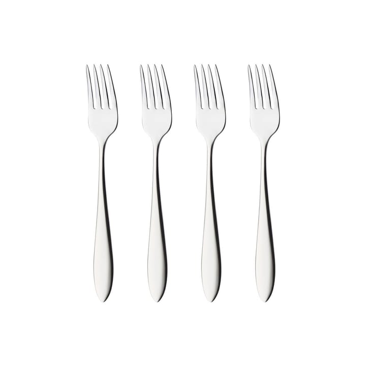 Fjord cutlery 4-pack - food fork - Hardanger Bestikk