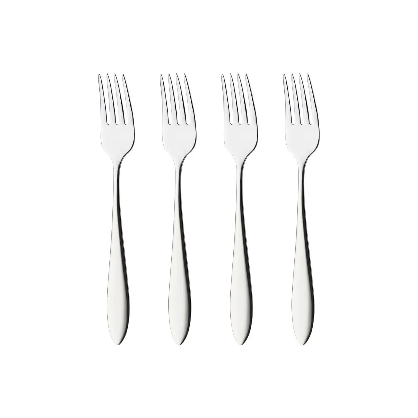Fjord cutlery 4-pack, food fork Hardanger Bestikk