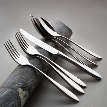 Fjord cutlery 4-pack - food fork - Hardanger Bestikk