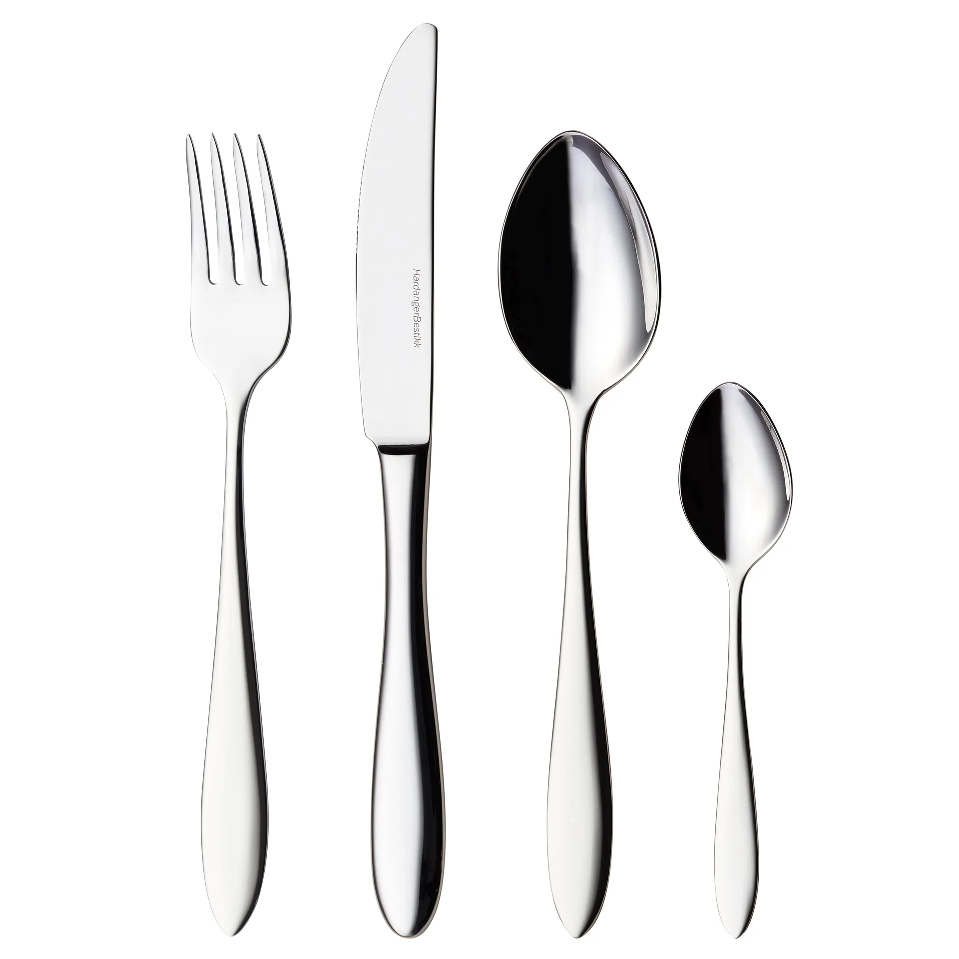 Fjord cutlery set, 48 pcs Hardanger Bestikk