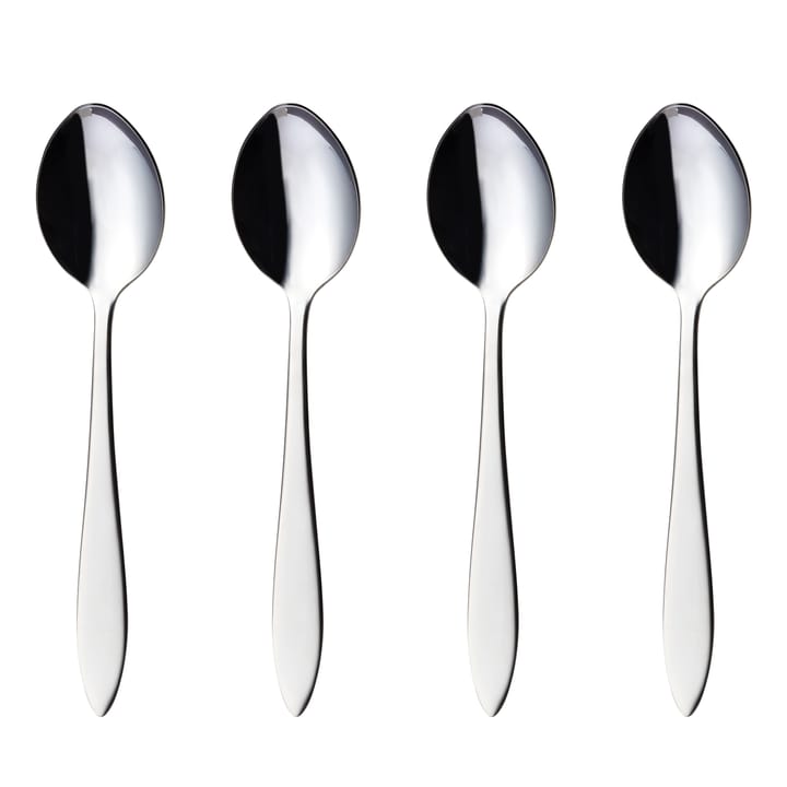 Fjord dessert spoon 4 pcs, stainless steel Hardanger Bestikk