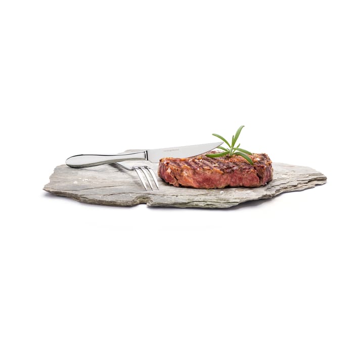 Fjord steak cutlery 12 pcs - stainless steel - Hardanger Bestikk