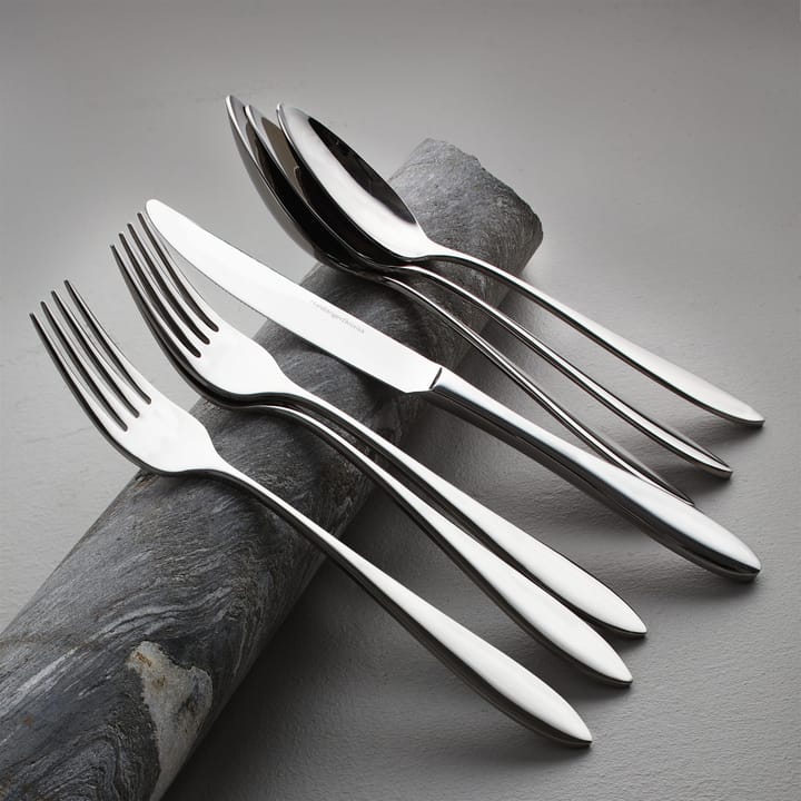 Fjord tea spoon, Stainless steel Hardanger Bestikk