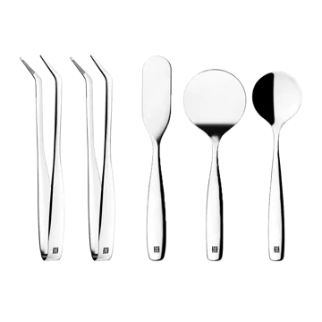 Hardanger bufféset cutlery 5 pieces - Stainless steel - Hardanger Bestikk