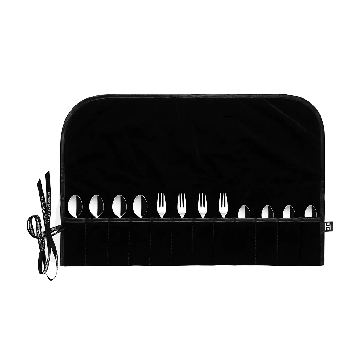 Hardanger Bestikk Hardanger cutlery linda for dessert cutlery Black