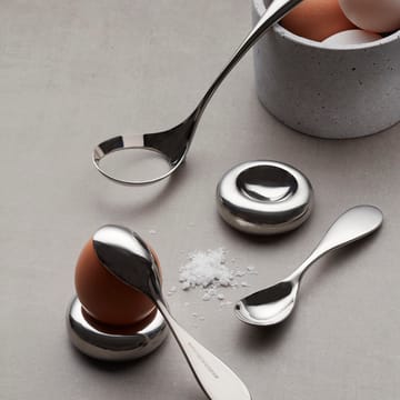 Hardanger egg set 5 peices - stainless steel - Hardanger Bestikk