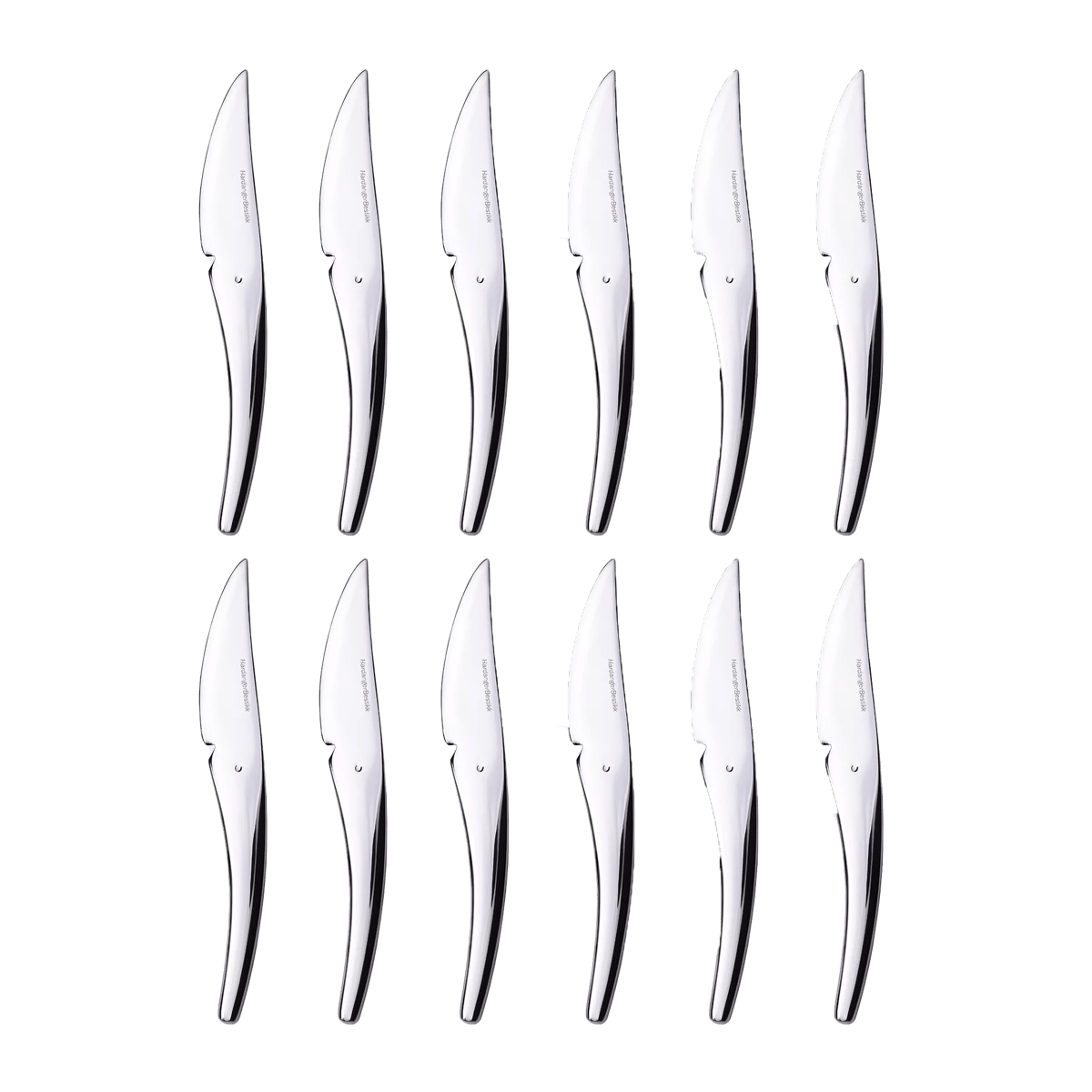 Hardanger Bestikk Hardanger fruit knife 12-pack Stainless steel