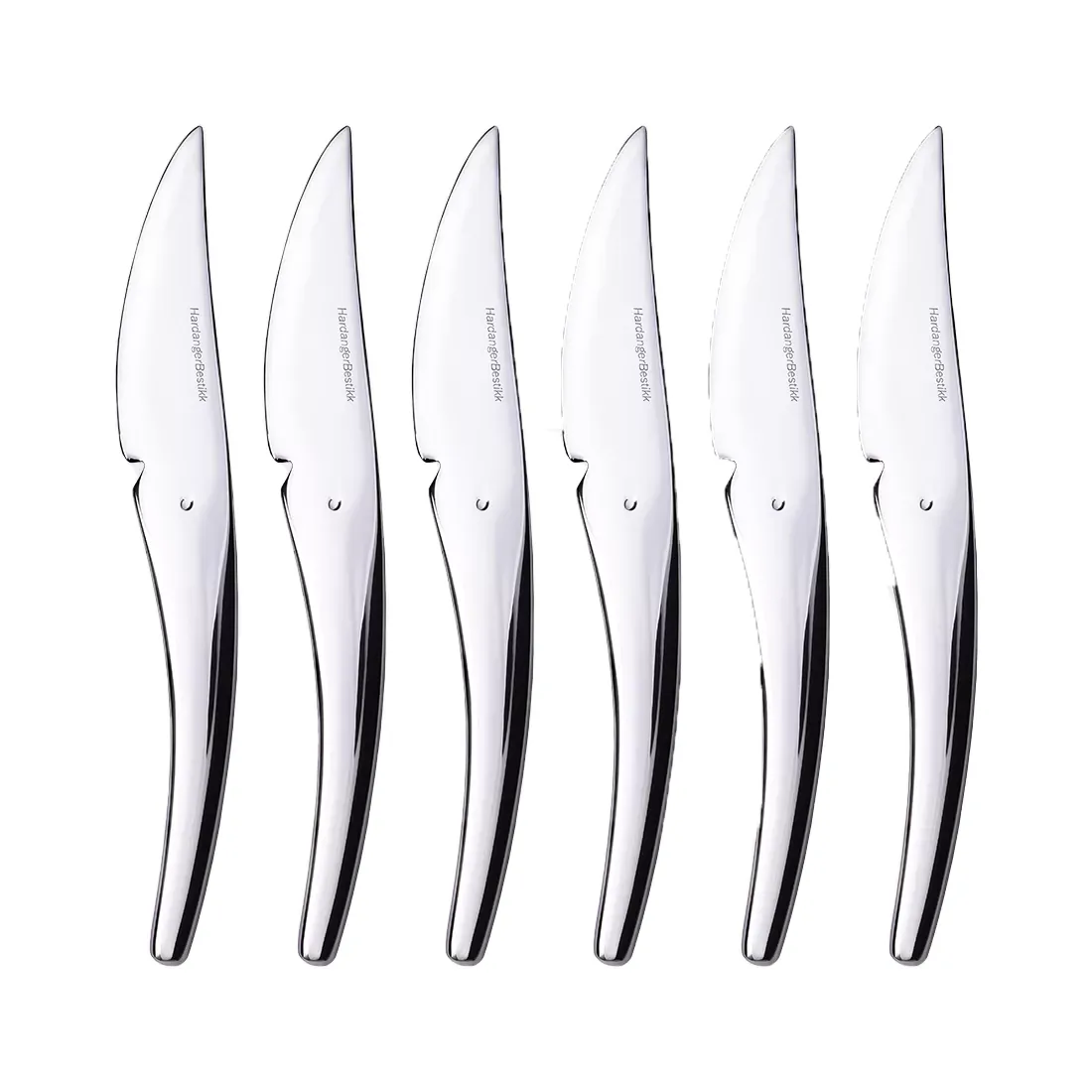 Hardanger Bestikk Hardanger fruit knife 6-pack Stainless steel