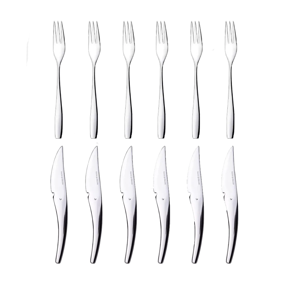 Hardanger fruit set cutlery 12 pieces, Stainless steel Hardanger Bestikk