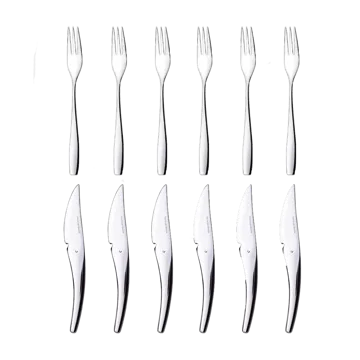 Hardanger fruit set cutlery 12 pieces - Stainless steel - Hardanger Bestikk