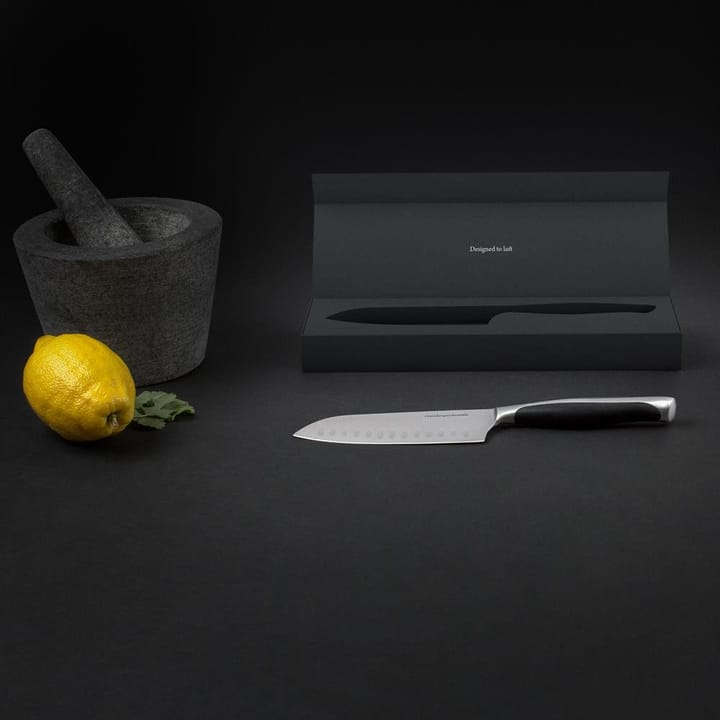 Hardanger Santoku knife - stainless steel - Hardanger Bestikk