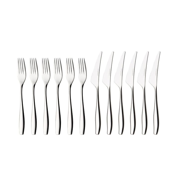 Julie BBQ cutlery 12 pieces - Stainless steel - Hardanger Bestikk