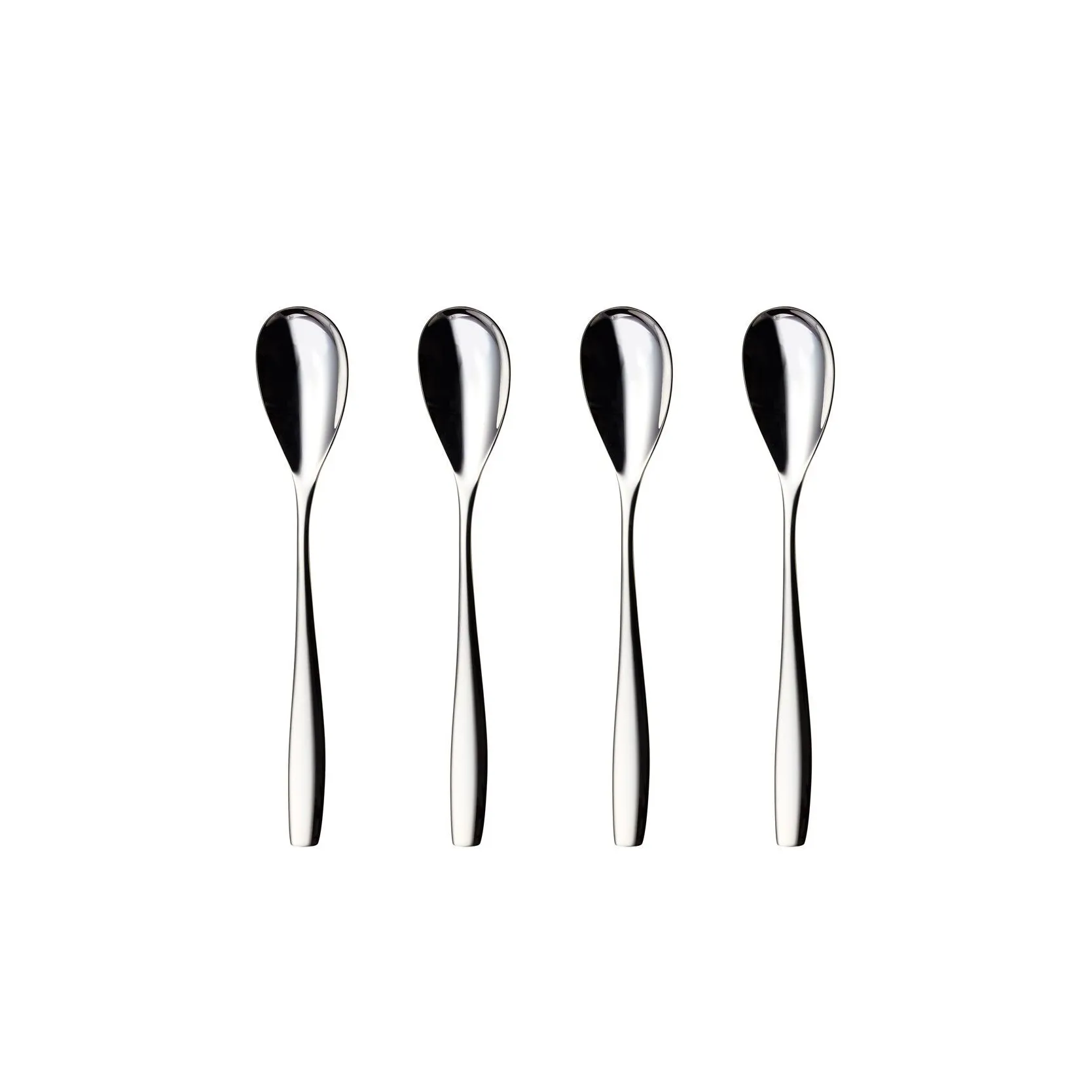 Julie dessert spoon 4-pack, stainless steel Hardanger Bestikk