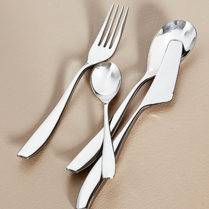 Julie dessert spoon 4-pack, stainless steel Hardanger Bestikk