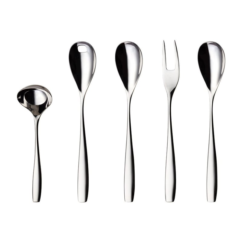 Hardanger Bestikk Julie serving set 5 pieces Stainless steel
