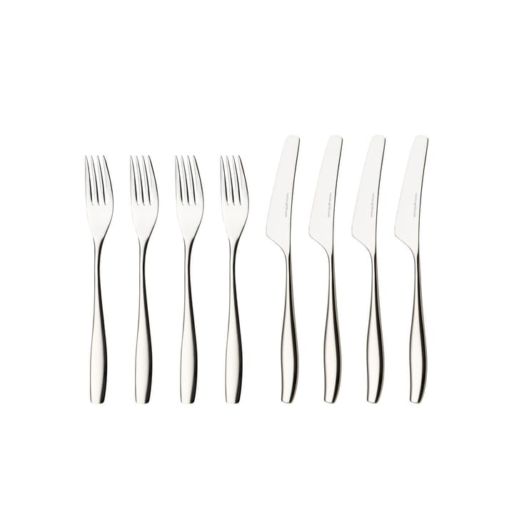 Julie starter cutlery 8 pieces - Stainless steel - Hardanger Bestikk