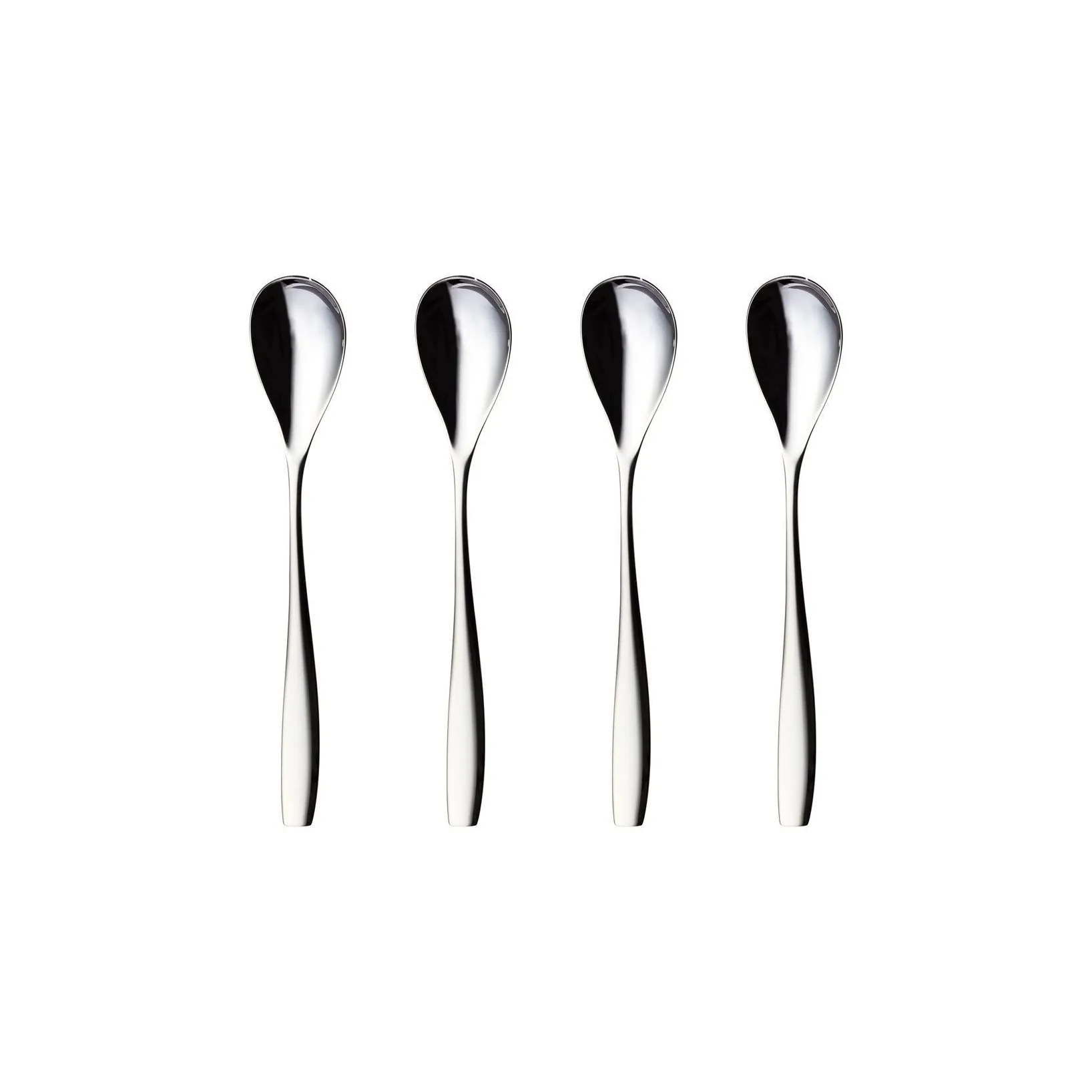 Julie tea spoon 4-pack, stainless steel Hardanger Bestikk