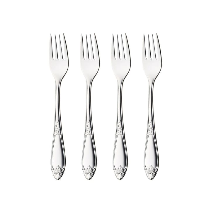 Nina cutlery 4-pack - food fork - Hardanger Bestikk