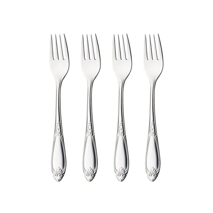 Nina cutlery 4-pack, food fork Hardanger Bestikk