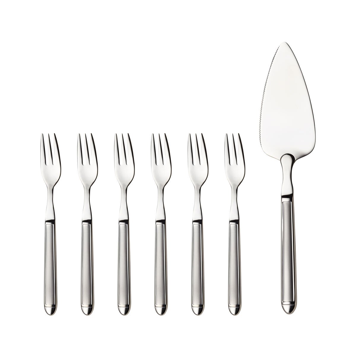 Hardanger Bestikk Nora cake set 7 parts