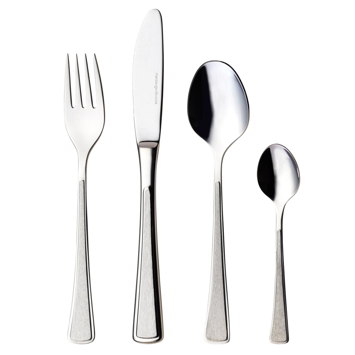 Hardanger Bestikk Ramona cutlery set 24 pcs | Scandinavian Design | Cutlery sets | Silver-coloured