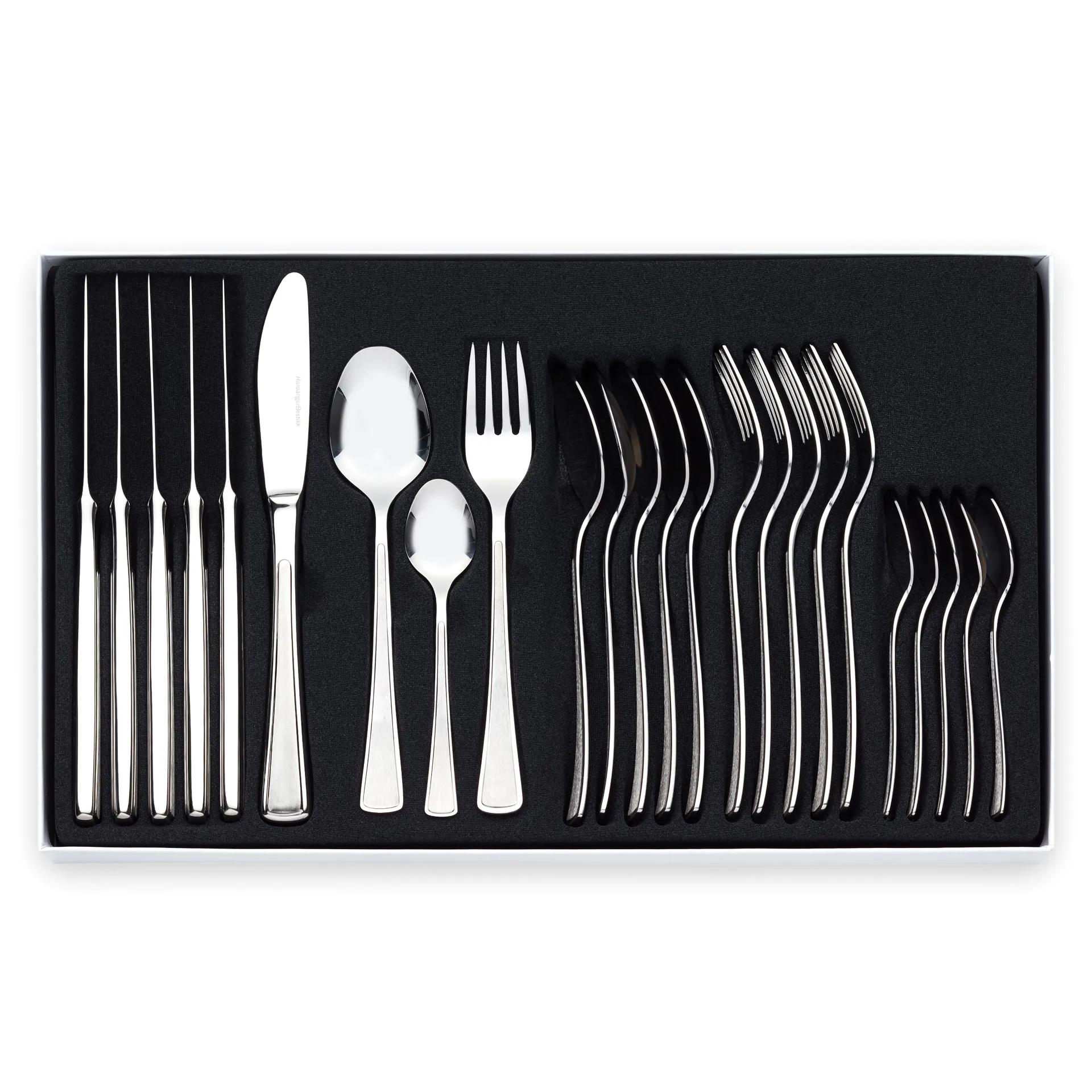 Ramona cutlery set, 24 pcs Hardanger Bestikk
