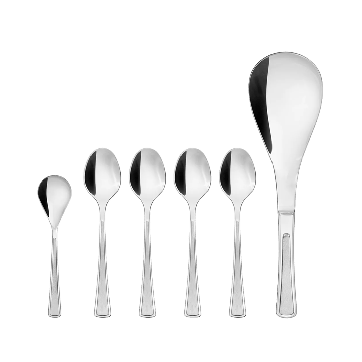 Ramona grötset cutlery 6 pieces - Stainless steel - Hardanger Bestikk
