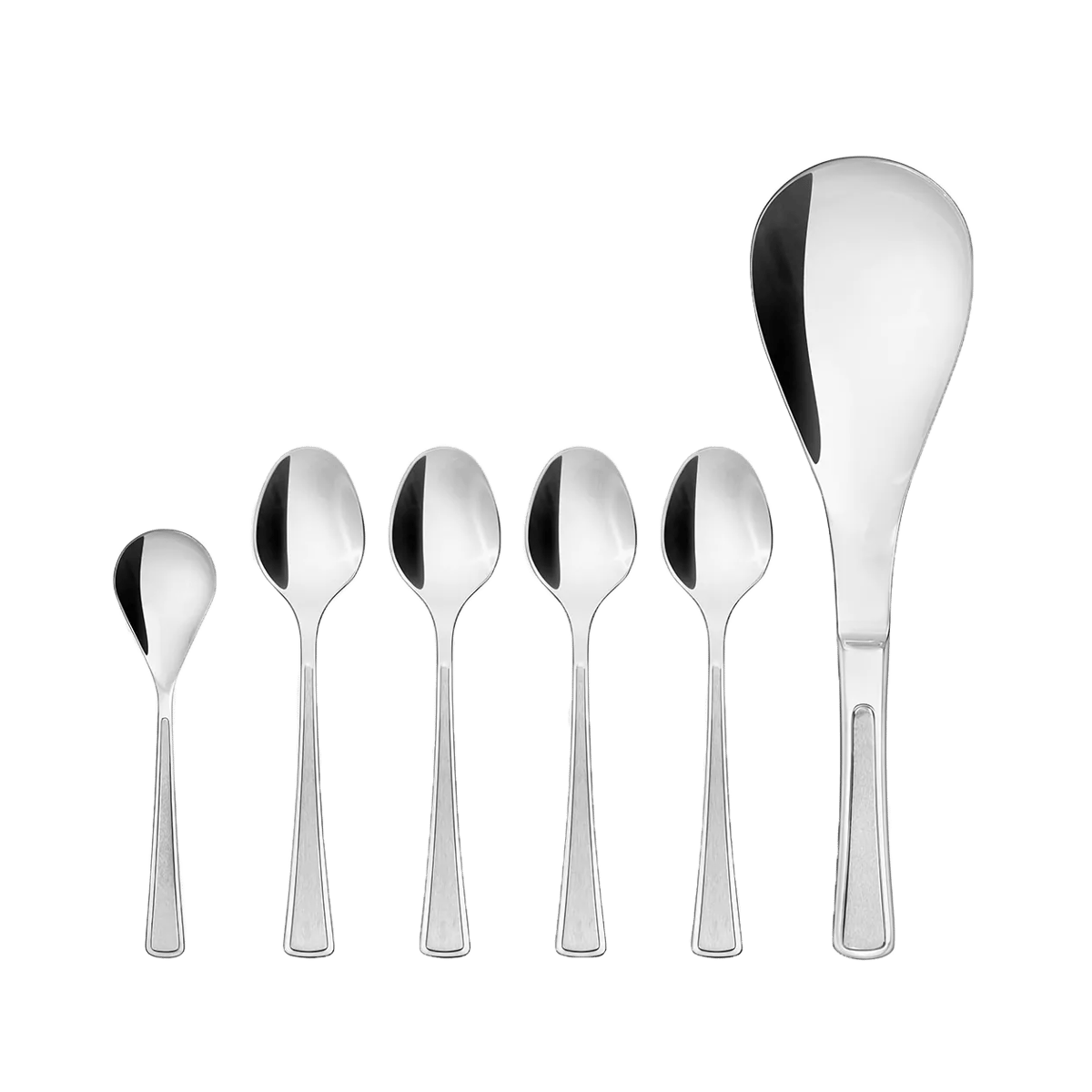 Hardanger Bestikk Ramona grötset cutlery 6 pieces Stainless steel