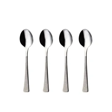 Ramona tea spoon 4-pack - stainless steel - Hardanger Bestikk