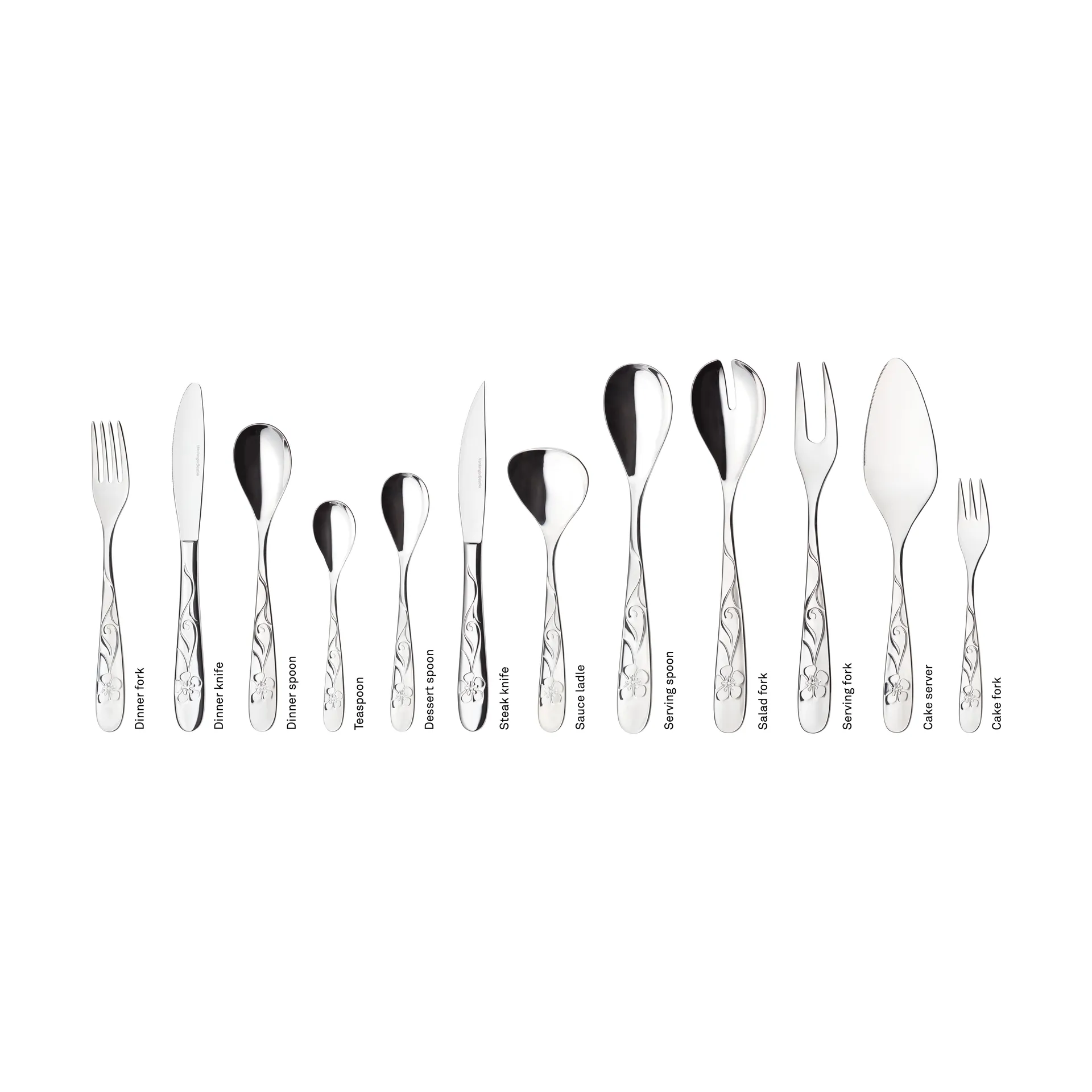 Sanna cutlery set, 24 pieces Hardanger Bestikk