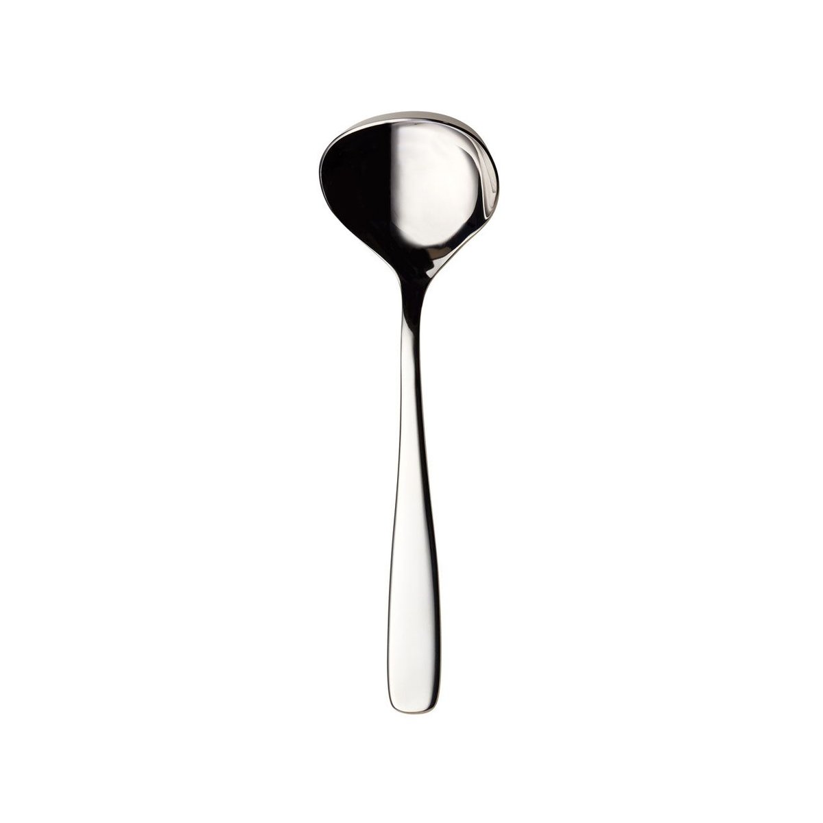 Hardanger Bestikk Tuva sauce ladle stainless steel | Scandinavian Design | Spoons, scoops & ladles | Silver-coloured