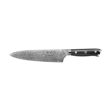 Damascus By Hâws chef's knife 32 cm - Black-stainless steel - Hâws