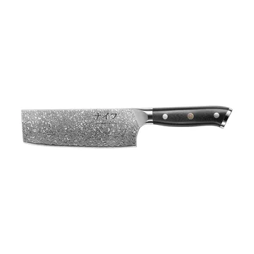 Damascus By Hâws vegetable knife 30 cm - Black-stainless steel - Hâws