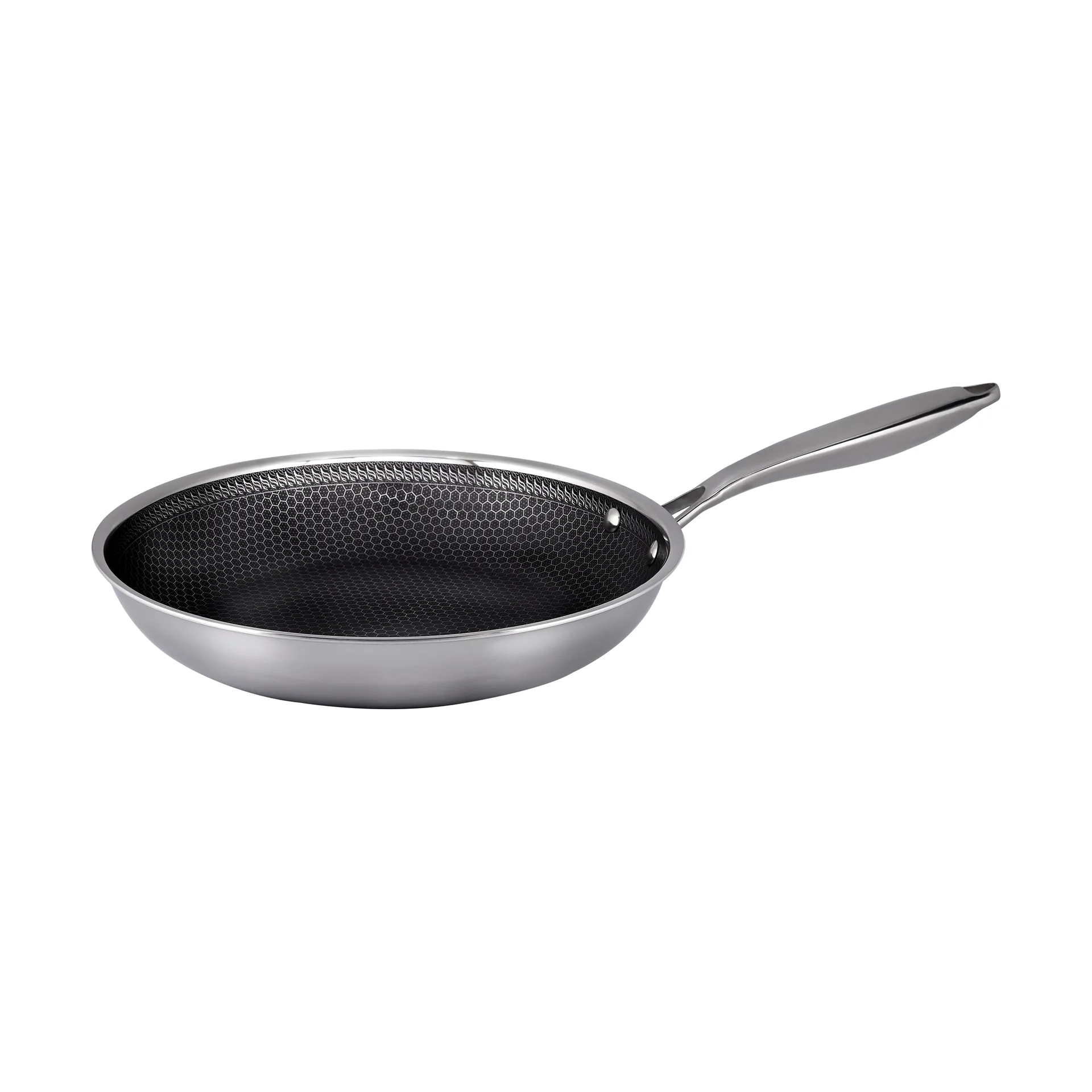 Hâws Santo frying pan hybrid coating Ø30 cm, Silver Hâws