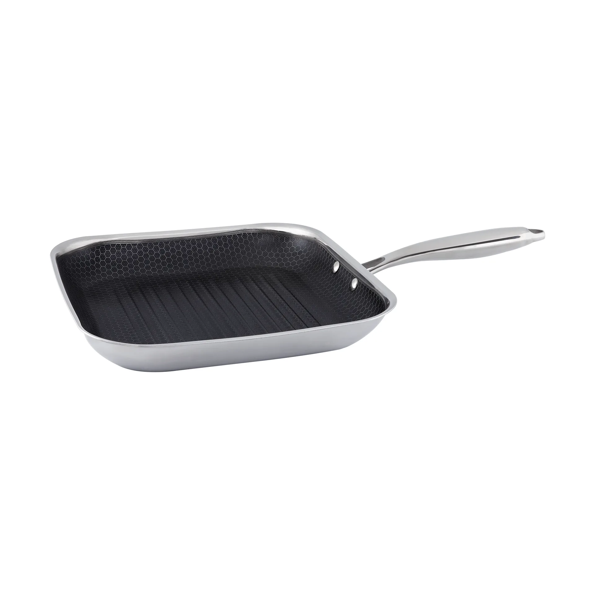 Hâws Santo hybrid coating grill pan 28 cm, Silver Hâws