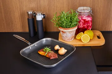 Hâws Santo hybrid coating grill pan 28 cm - Silver - Hâws