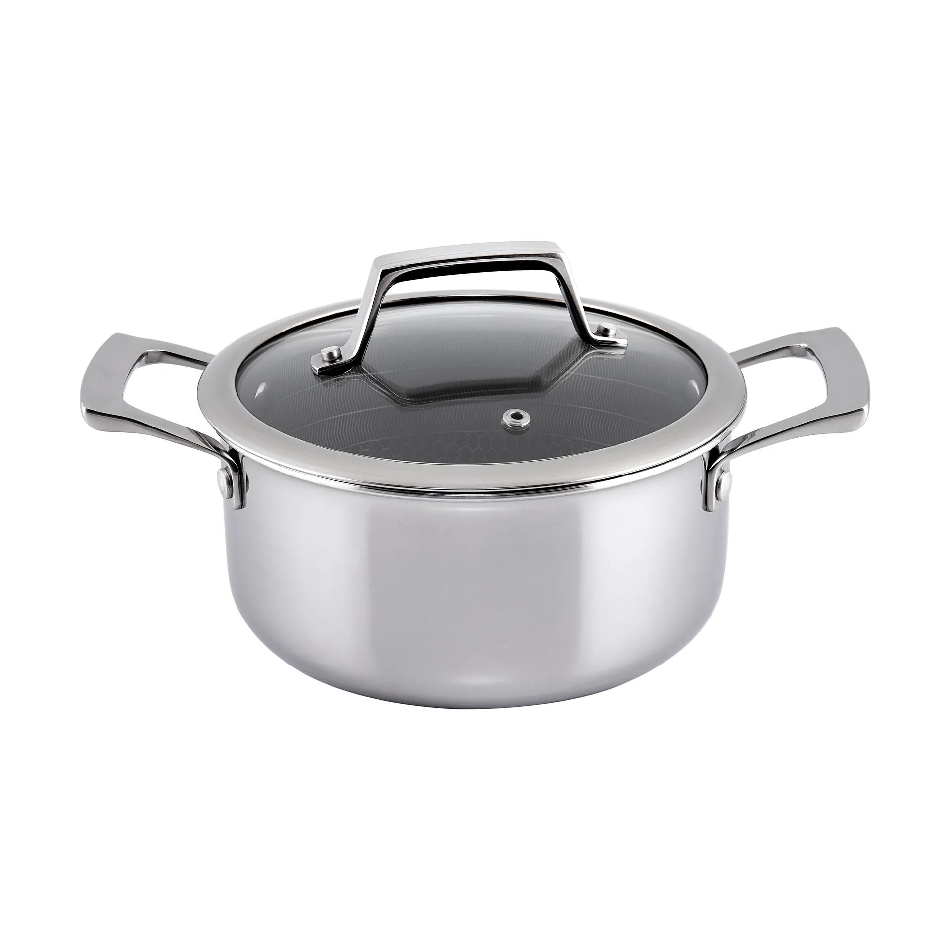 Hâws Santo hybrid coating pot with lid 2.2 L, Stainless steel Hâws