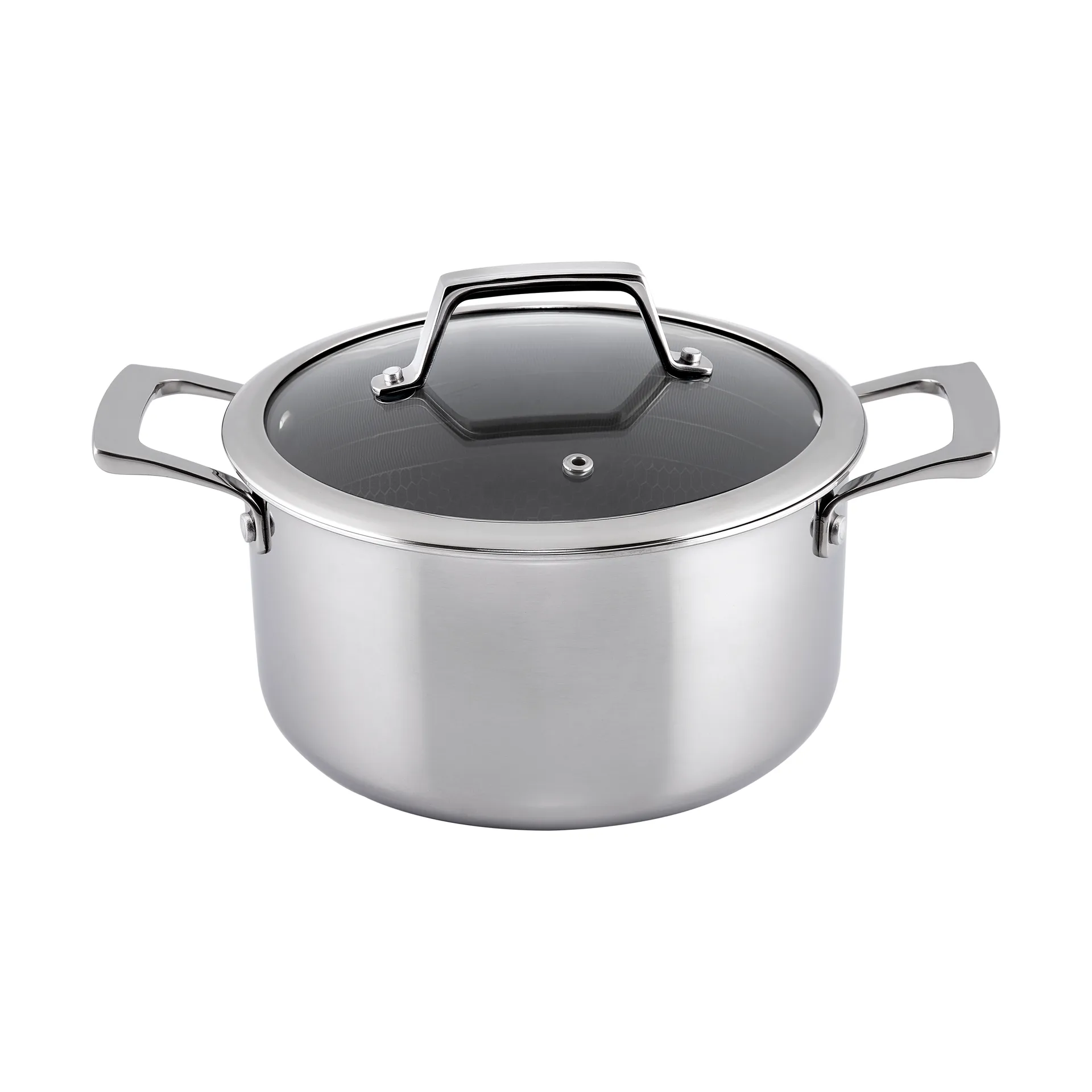 Hâws Santo hybrid coating pot with lid 3.4 L, Stainless steel Hâws