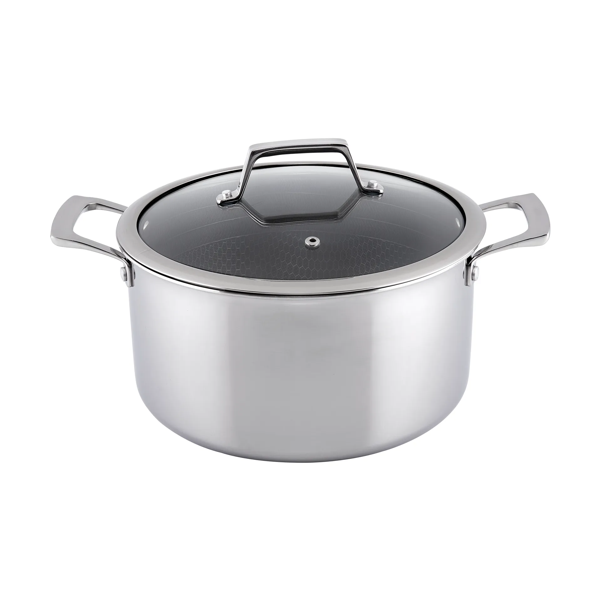 Hâws Santo hybrid coating pot with lid 5.8 L, Stainless steel Hâws