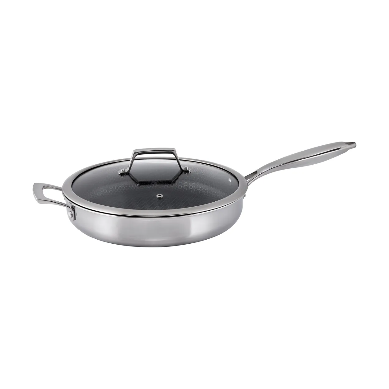Hâws Santo hybrid coating saucepan with lid Stainless steel