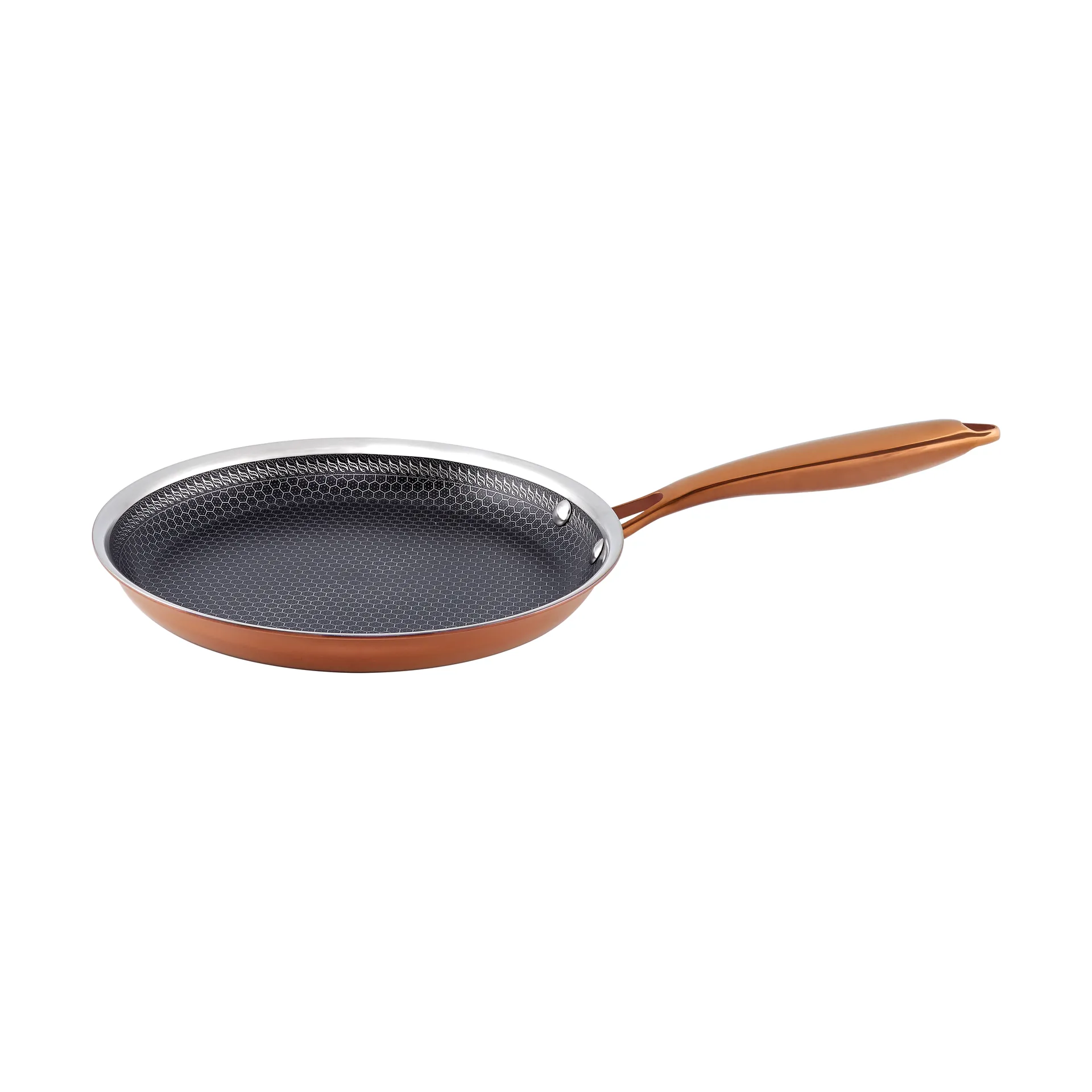 Hâws Santo pancake pan hybrid coating Ø24 cm, Rose Gold Hâws