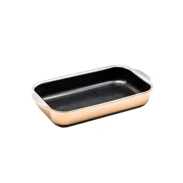 Hâws Santo roasting pan oven dish hybrid coating rose gold - 32x18 cm - Hâws