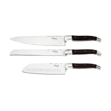 Laguiole By Hâws 3-piece chef's knife set - Wenge - Hâws
