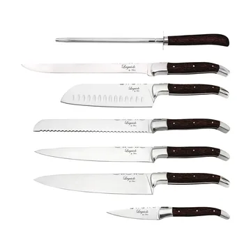 Laguiole By Hâws 7-piece chef's knife set - Wenge - Hâws