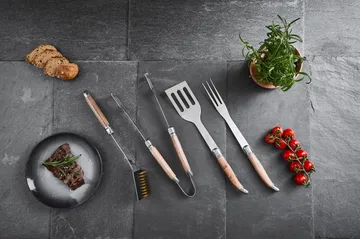 Laguiole By Hâws BBQ grill set 4-piece - Oak - Hâws