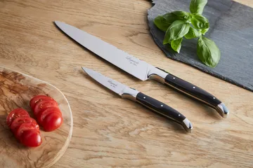 Laguiole By Hâws bowl & chef's knife set 2-piece - Black Wood - Hâws