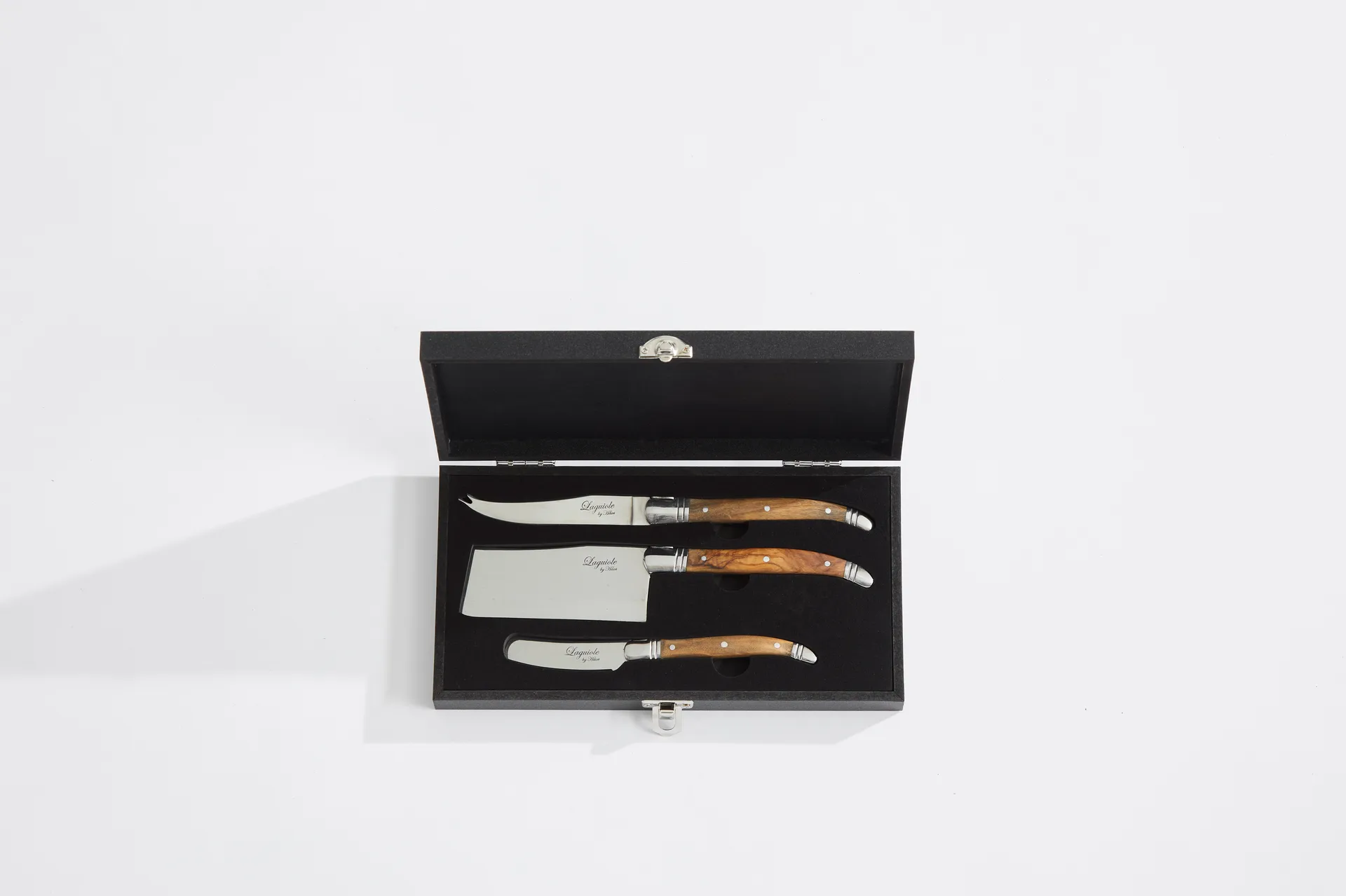 Laguiole By Hâws cheese knife set 3-piece, Olive Hâws