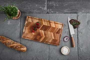 Laguiole by Hâws cutting board 40x24x1.9 cm - Acacia wood Herringbone style - Hâws
